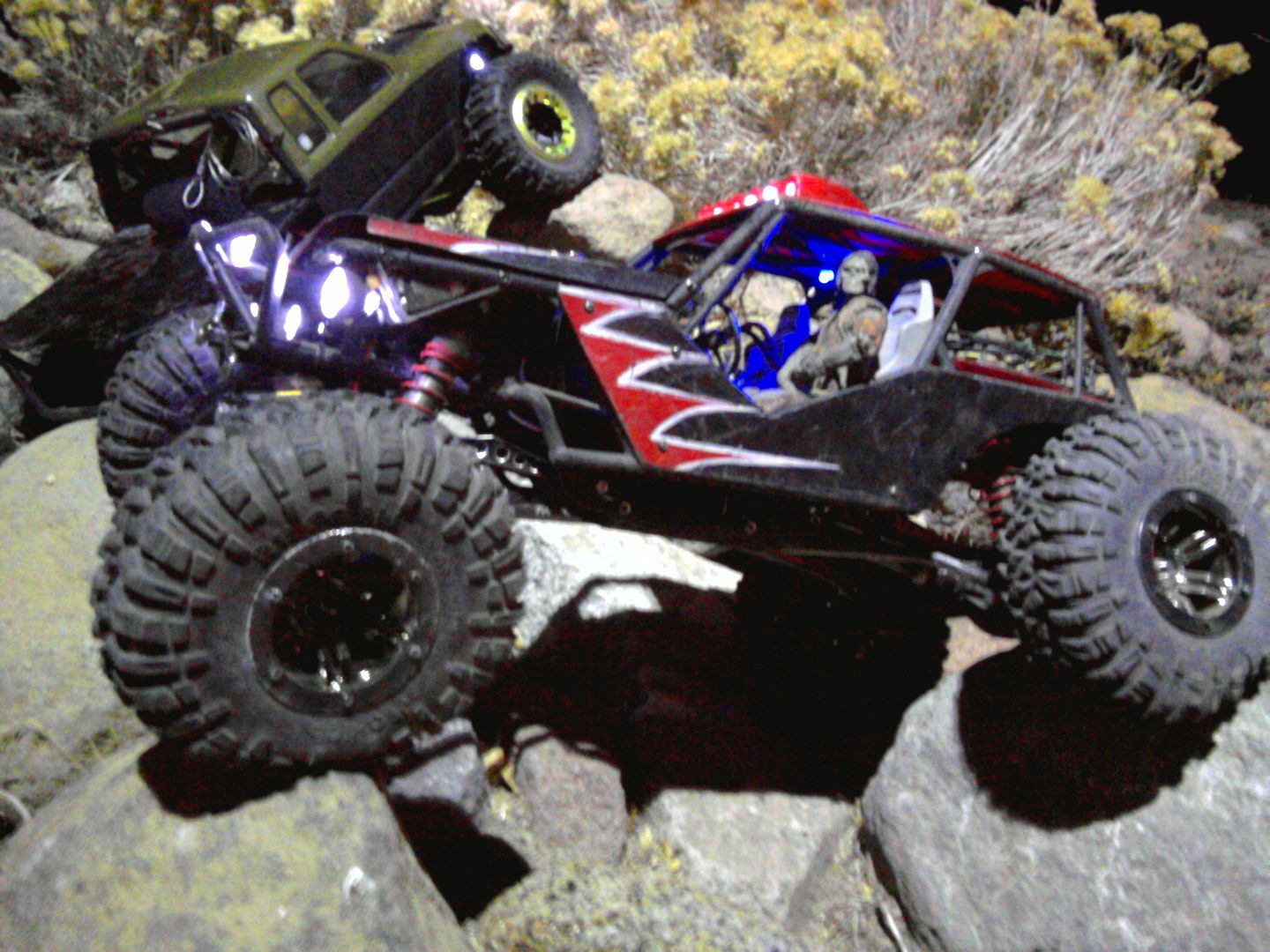 axial wraith lights